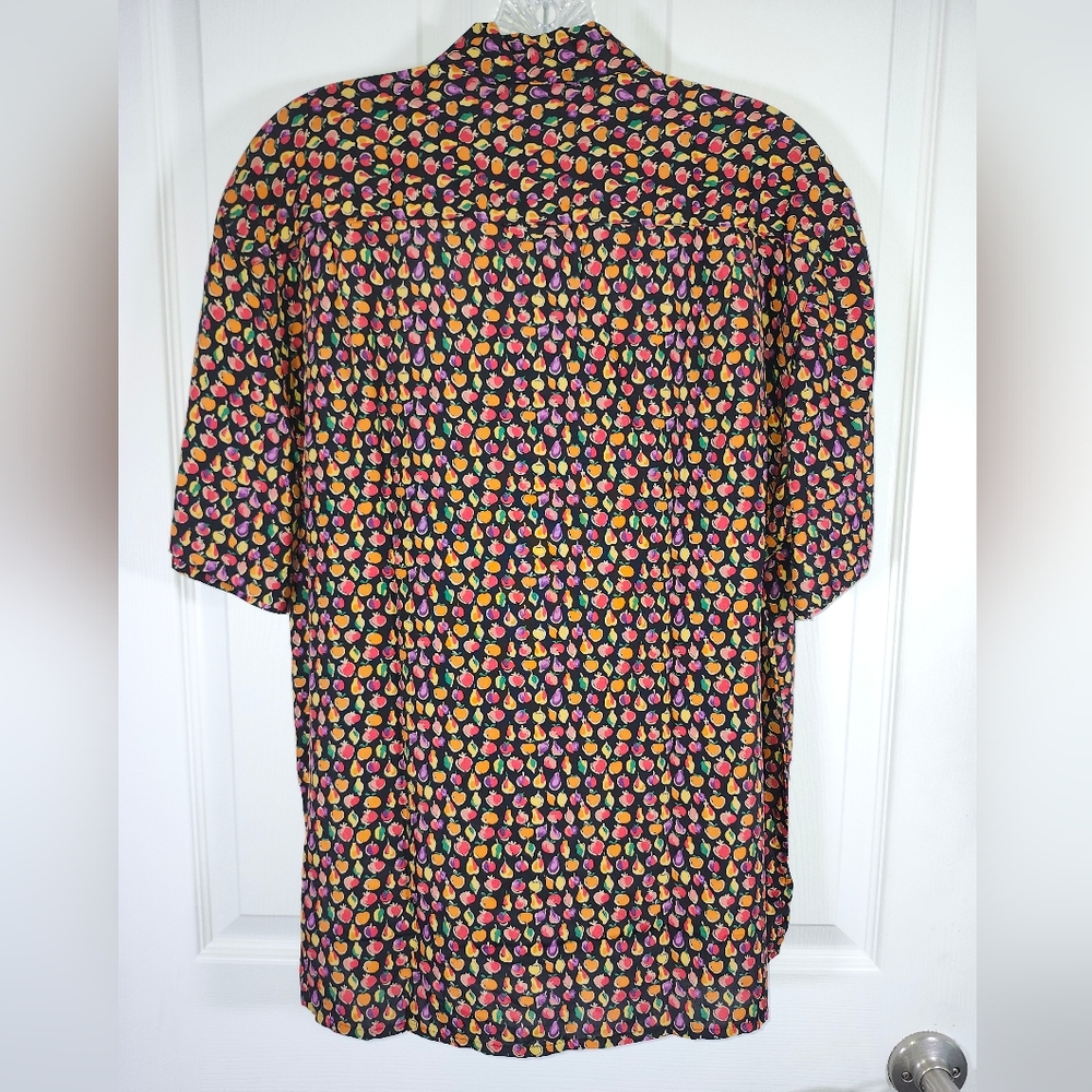 Espirit Collection Colorful Fruit Pattern Button … - image 2